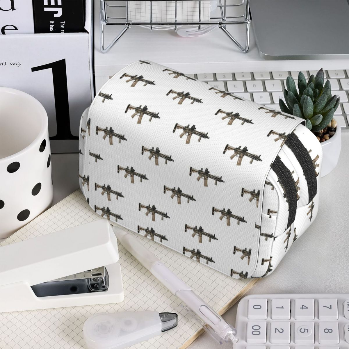 Tan Stationery & Office Supply - AR-15, ручка с камуфляжным рисунком –