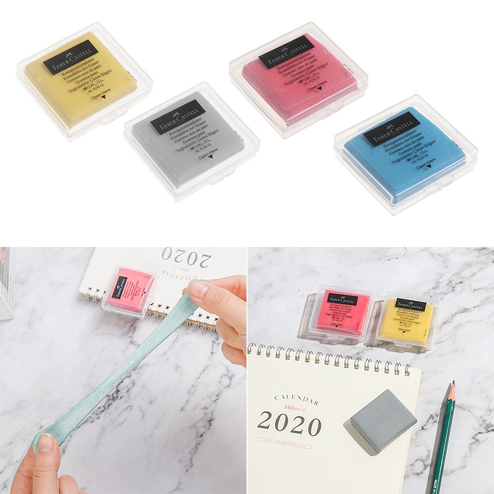 Rubber Eraser Kneaded - Простой резиновый пластиковый ластик, деформируемые мягкие