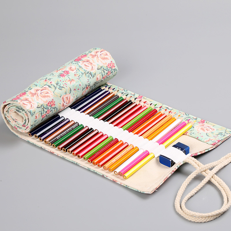 12/24/36/48/72 отверстия, холс – обзор и цена Pen Pouch Roll