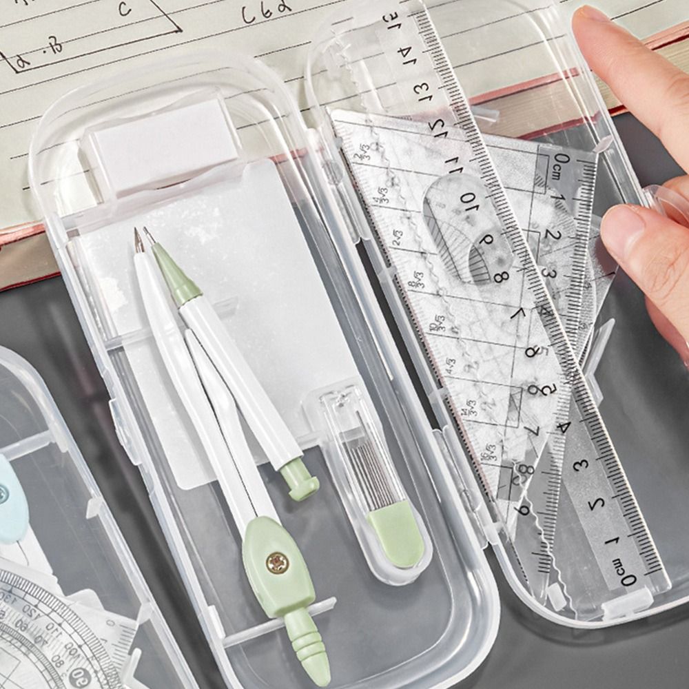Набор из 8 предметов: высокока – обзор и цена Ruler Set Transparent