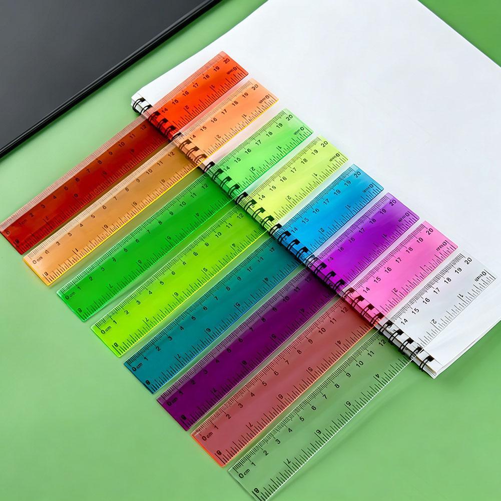 5 шт. пластиковых линеек случа – обзор и цена Ruler Set Transparent