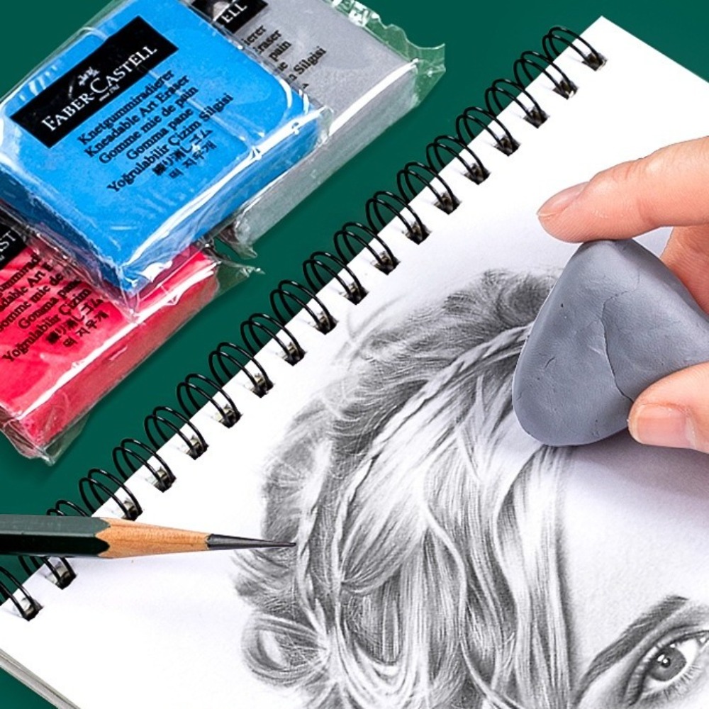 Простой резиновый пластиковый  – обзор и цена Rubber Eraser Kneaded