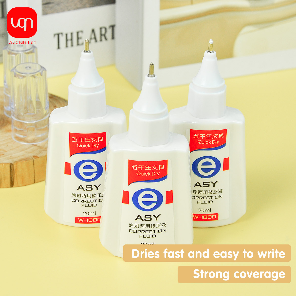 Быстросохнущая корректирующая  – обзор и цена Correction Fluid White
