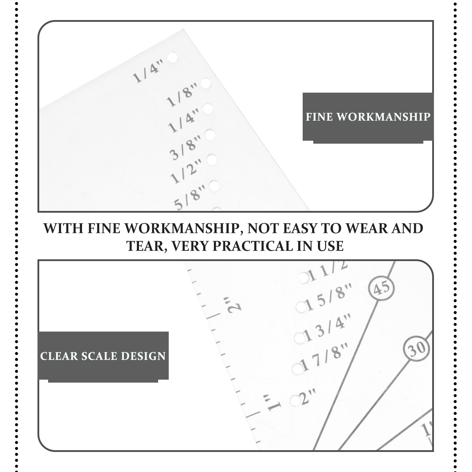 1 комплект: пластиковая линейк – обзор и цена Ruler Set Transparent