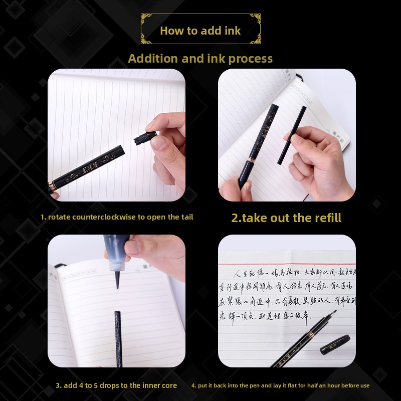 Набор из 4 маркеров для каллиг – обзор и цена Supply Of Office Stationery
